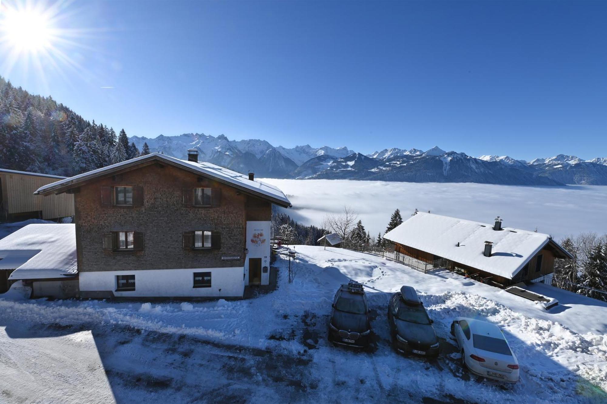 Berghof Burtscher Ludesch Esterno foto